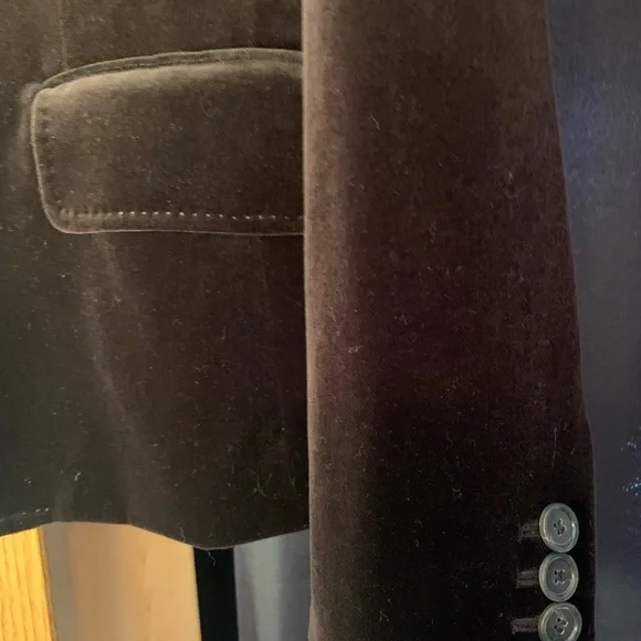 J. Crew Women’s Brown Velvet Blazer small - Picture 4 of 8